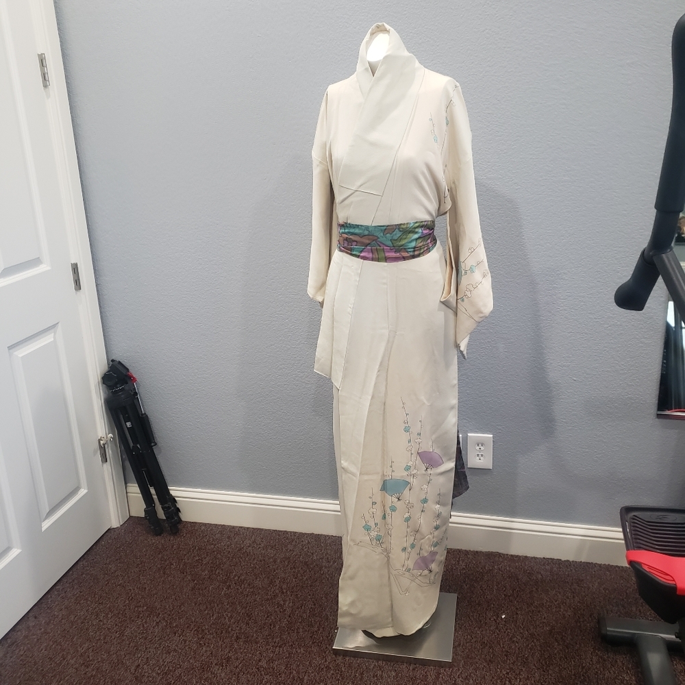 Vintage silk kimono